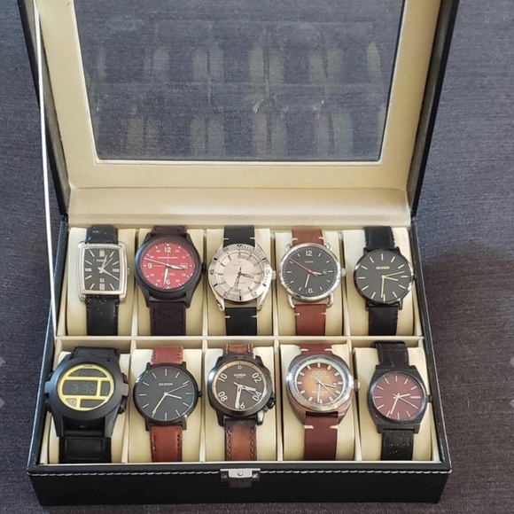 0 Watch leather display case organizer BOUTIQUE - Picture 2 of 4